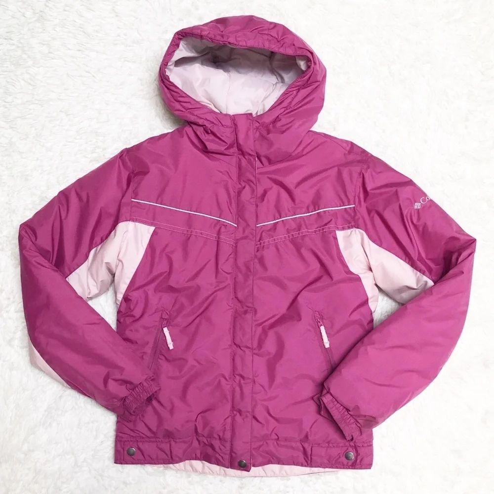 Columbia Girls Pink Winter Coat - Picture 2 of 14